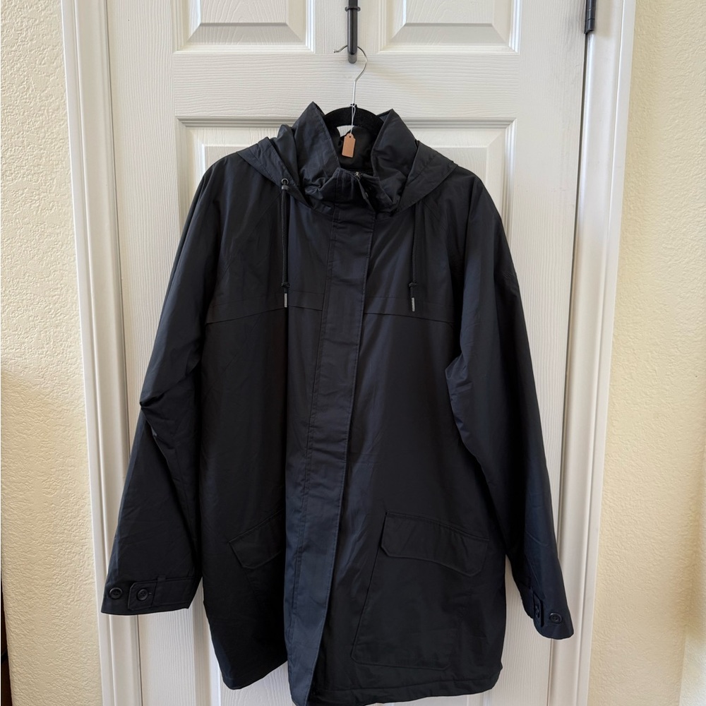 Columbia Men's Black Raincoat